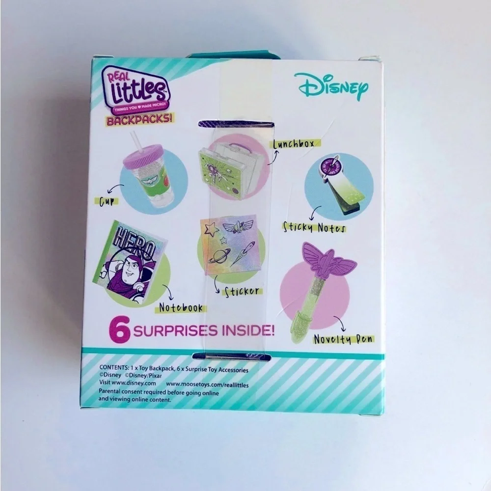 Real Littles x Disney Backpacks: Toy Story - Buzz Lightyear - BRAND NEW!!